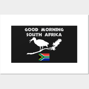 South Africa Hadeda Funny Alarm Posters and Art